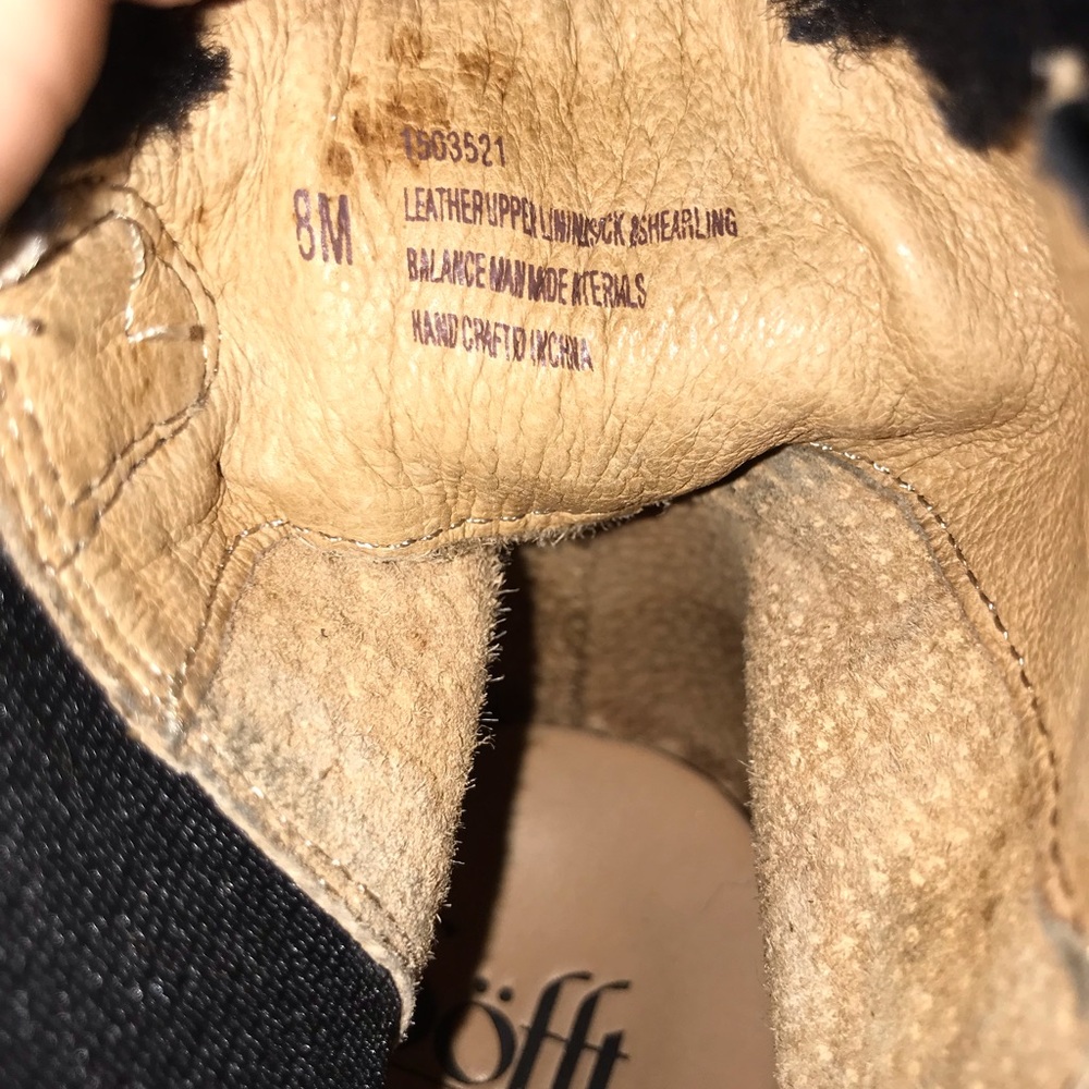 Sofft Leather Short Winter Boot - Picture 6 of 7